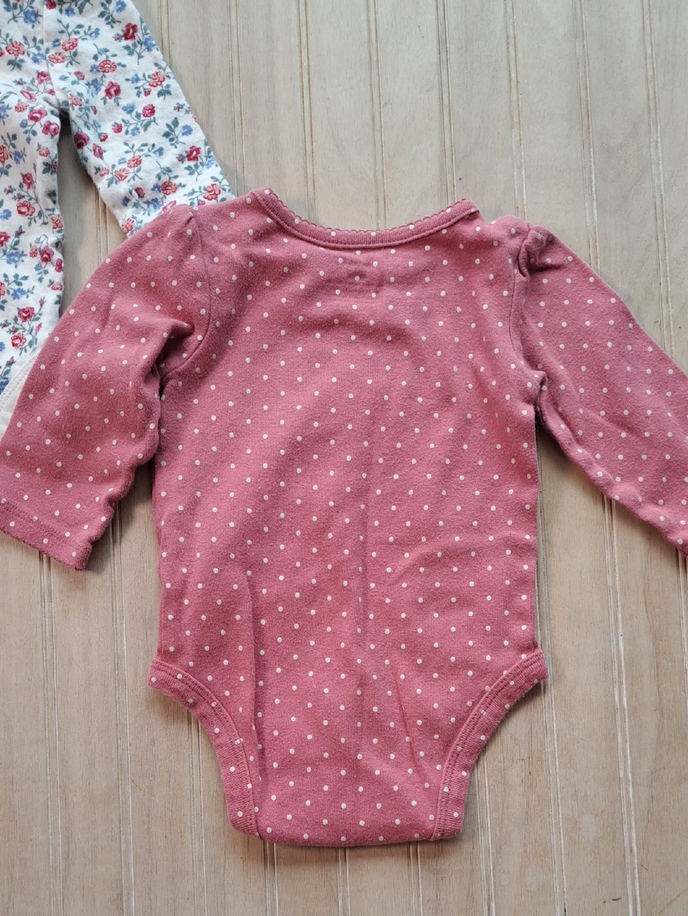 Carter’s OshKosh Floral Bunny Cottagecore 100% Cotton 2-Piece Bodysuit Set